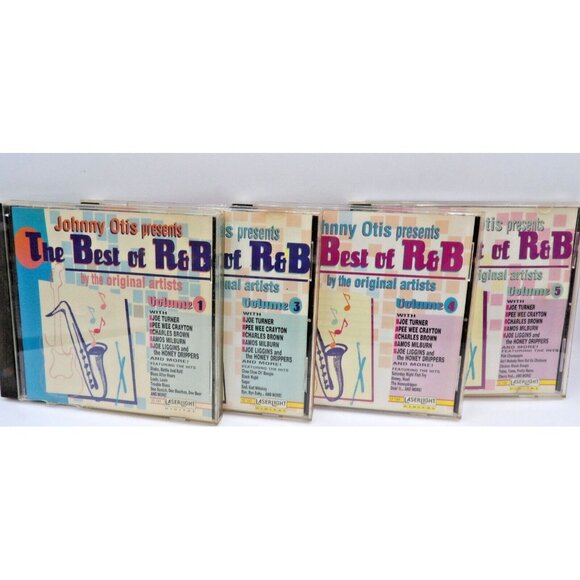 The Best of R & B Jimmy Otis Vol1,3,4,5 Lot of 4 Delta Music©1993 - Picture 1 of 12